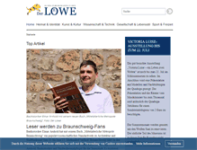 Tablet Screenshot of der-loewe.info